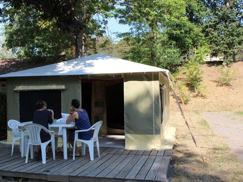 CANVAS BUNGALOW 4 people - Fully equipped tent