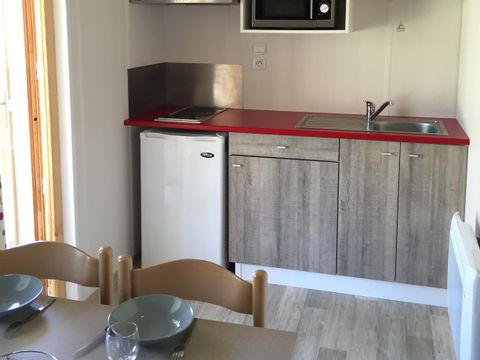 CHALET 2 personnes - CONFORT 24 m² (1 chambre) dont terrasse couverte 8m²