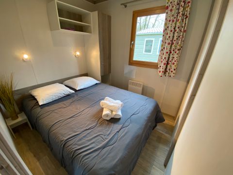 CHALET 2 personnes - CONFORT 24 m² (1 chambre) dont terrasse couverte 8m²