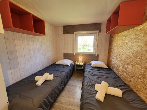 MOBILHOME 4 personnes -  CONFORT 33 m² (2 chambres) + Terrasse + TV