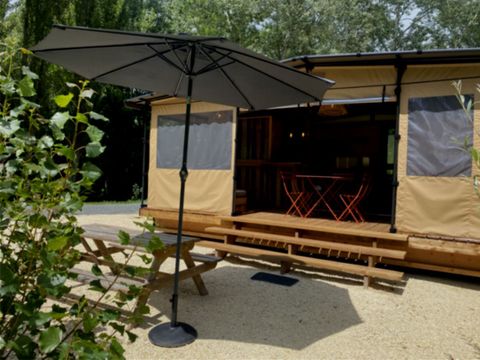 TENTE TOILE ET BOIS 5 personnes - Tiny House Toilée Karavan