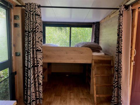 TENTE TOILE ET BOIS 5 personnes - Tiny House Toilée Karavan