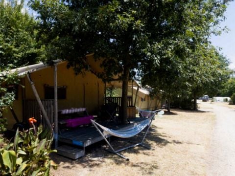 TENTE TOILE ET BOIS 6 personnes - TENTE SAFARI (PREMIUM)