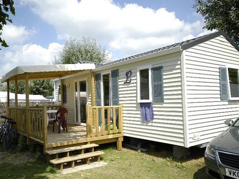 MOBILHOME 4 personnes - CONFORT 2 chambres avec terrasse bois (lave-vaisselle) 30 m²