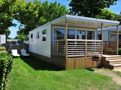 MOBILHOME 4 personnes - CONFORT 2 chambres avec terrasse (lave-vaisselle) 26m²