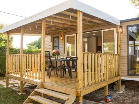 MOBILHOME 4 personnes - MH  O HARA 804 2 CHAMBRES AVEC TERRASSE