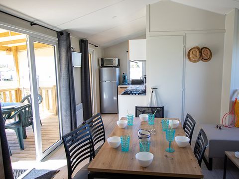 MOBILHOME 6 personnes - Supérieur - 3 chambres arrivées du mercredi