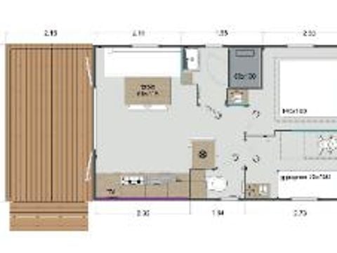 MOBILE HOME 6 people - Comfort 2 bedroom mobile home