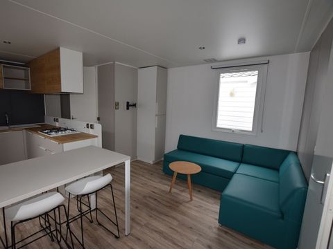 MOBILHOME 6 personnes - Mobil home - 40m² - 3 chambres - terrasse couverte -