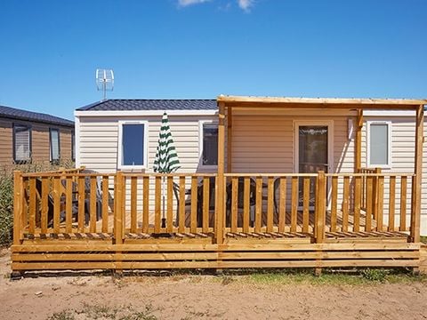 MOBILE HOME 6 people - Comfort | 3 Bedrooms | 6 Pers | Raised terrace | Air conditioning