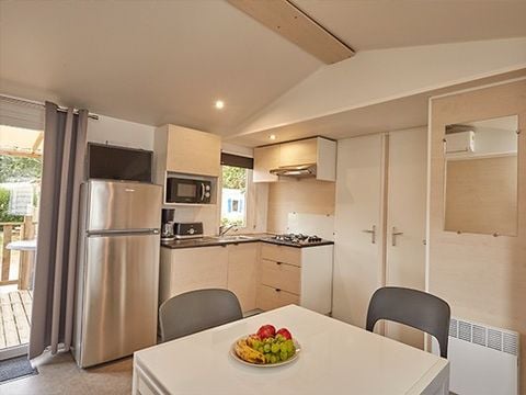 MOBILE HOME 6 people - Comfort | 3 Bedrooms | 6 Pers | Raised terrace | Air conditioning