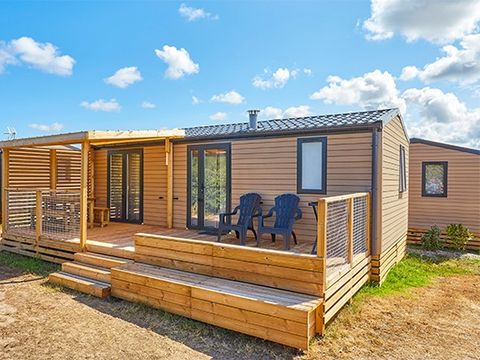 MOBILHOME 4 personnes - Mobil-home | Ultimate | 2 Ch. | 4 Pers. | Terrasse Surélevée | Clim. | TV