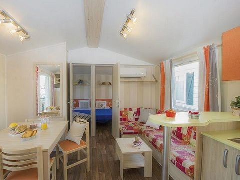 MOBILE HOME 6 people - Comfort | 3 Bedrooms | 6 Pers | Raised terrace | Air conditioning | TV