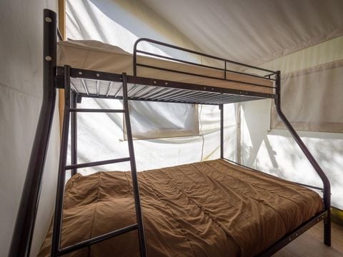 TENT 5 people - Tente Insolite Premium Safari 2 bd. - With sanitary facilities