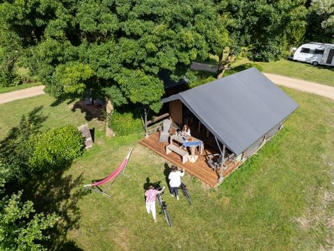 TENTE 5 personnes - Tente Insolite Nature Confort Lodge 2 ch - Sans sanitaires