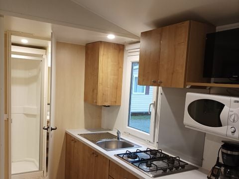 MOBILE HOME 4 people - Comfort 30m2 (2 bedrooms) + covered terrace