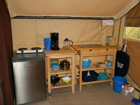 TENT 4 people - COTTON LODGE NATURE (without sanitary facilities)