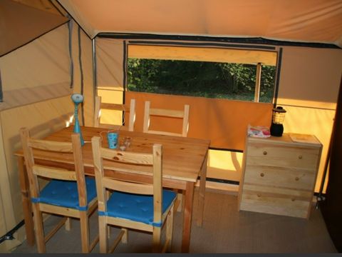 TENT 4 people - COTTON LODGE NATURE (without sanitary facilities)