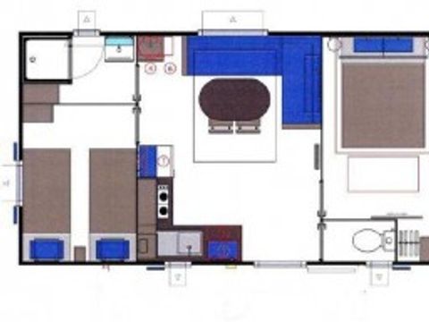 MOBILE HOME 5 people - Mobile home 5 persons