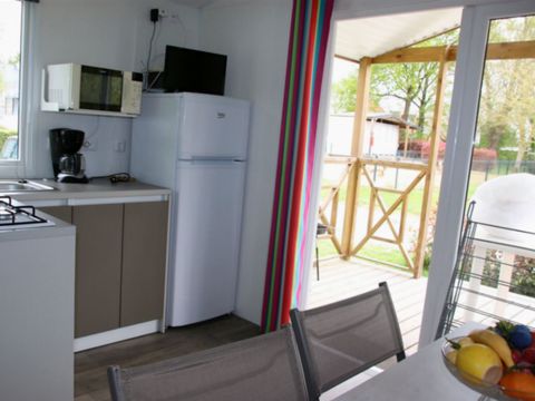 MOBILE HOME 4 people - 2 bedrooms with terrace