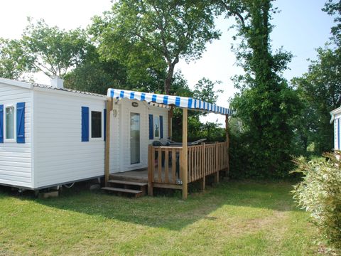 MOBILHOME 6 personnes - Paimpol CONFORT 28m² (2ch-4/6pers) + Terrasse couverte + TV Arrivée Mercredi