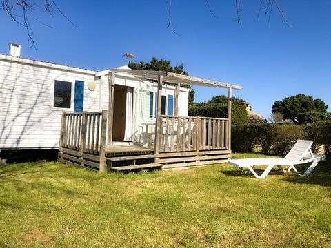 MOBILE HOME 5 people - MH 2 bedroom Eden semi-covered wooden terrace