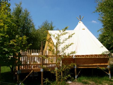 CANVAS AND WOOD TENT 4 people - Comfort Tipi