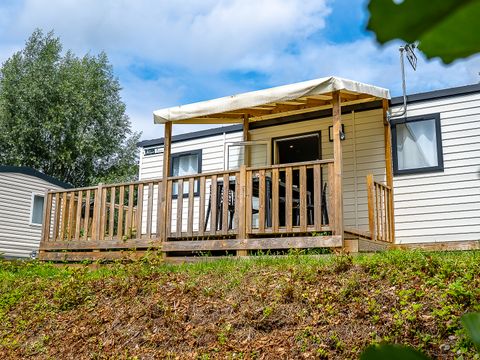 MOBILHOME 4 personnes - Confort 2 Chambres au Bord de l'Eau