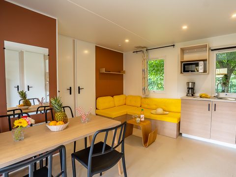 MOBILHOME 6 personnes - Confort 3 Chambres au Bord de l'Eau