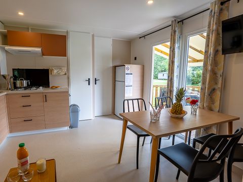 MOBILHOME 6 personnes - Confort 3 Chambres au Bord de l'Eau