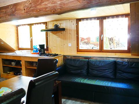 CHALET 5 personnes - Chalet en rondins Petit 5 pers