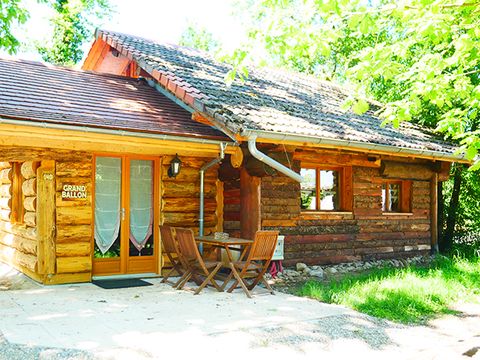 CHALET 5 personnes - Chalet en rondins Petit 5 pers