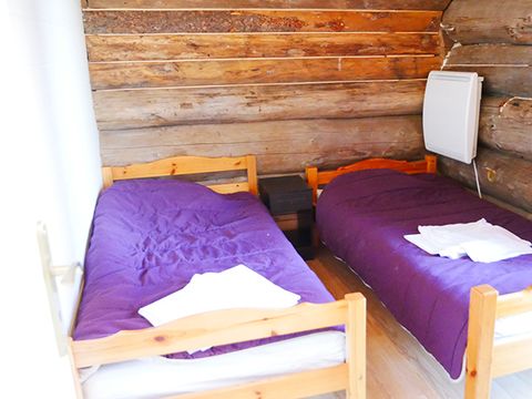 CHALET 5 personnes - Chalet en rondins Petit 5 pers