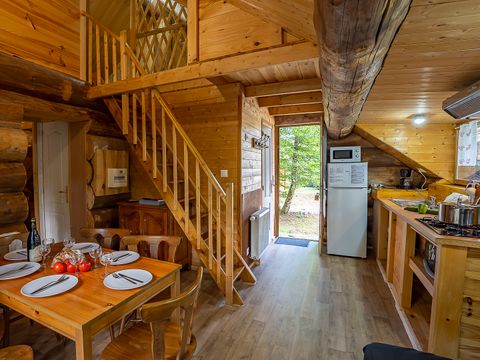 CHALET 6 personnes - Chalet en rondins Ballon d'Alsace 6 pers