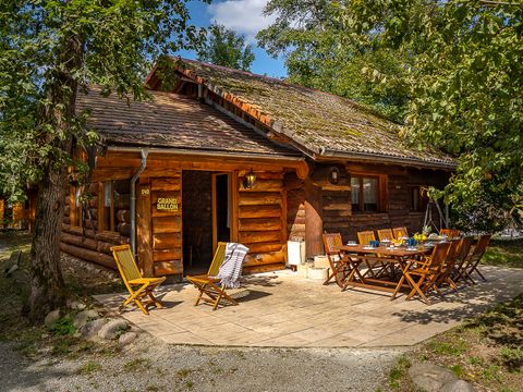 CHALET 8 personnes - Chalet en rondins Grand Ballon 10 pers