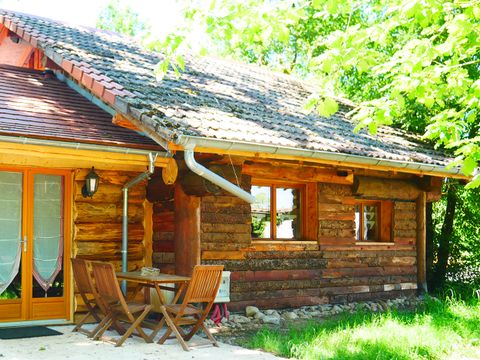 CHALET 8 personnes - Chalet en rondins Grand Ballon 10 pers