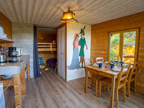 HÉBERGEMENT INSOLITE 4 personnes - Cabane Suspendue Robin des Bois 4 pers