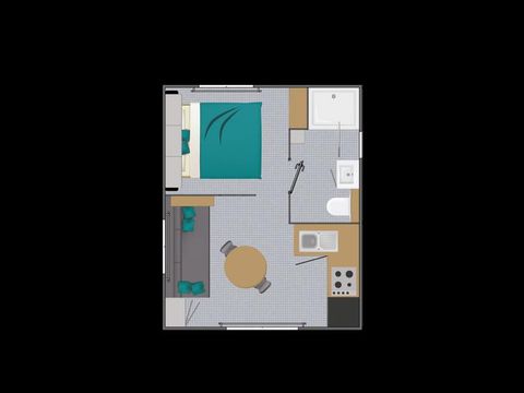 MOBILE HOME 3 people - 1 bedroom