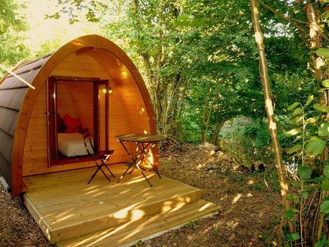 UNUSUAL ACCOMMODATION 2 people - ECO-POD hut 6m² + terrace - without sanitary facilities - 2015