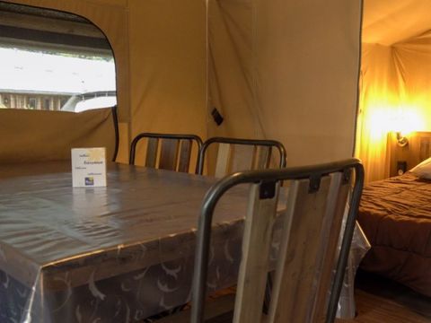 CANVAS AND WOOD TENT 5 people - Vintage Lodge without sanitary facilities