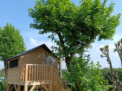 HÉBERGEMENT INSOLITE 2 personnes - Tente Nature sur pilotis Standard 7.2 m² - sans sanitaire