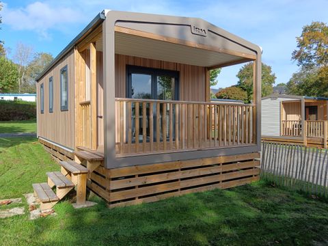 MOBILHOME 4 personnes - Confort 24.2 m² - 2 chambres - Terrasse intégrée