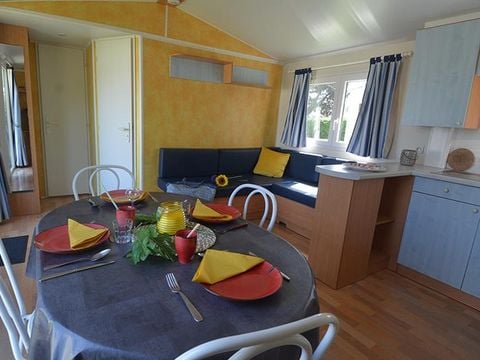 MOBILE HOME 4 people - Mobile home FLORES 31m² - 2 bedrooms + terrace