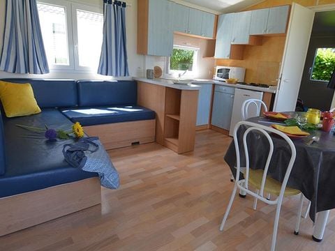 MOBILE HOME 4 people - Mobile home FLORES 31m² - 2 bedrooms + terrace