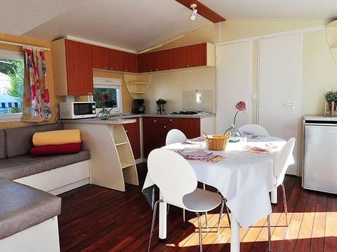 MOBILE HOME 4 people - Mobilhome FLORES 31m² - 2 bedrooms + covered terrace