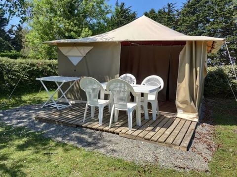 BUNGALOW TOILÉ 4 personnes - 16 m² sans sanitaires