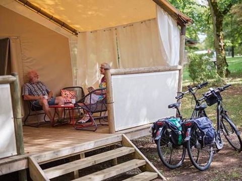 CANVAS AND WOOD TENT 4 people - Lodge Maassai - 2 rooms 4