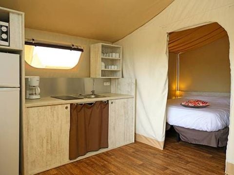 CANVAS AND WOOD TENT 4 people - Lodge Maassai - 2 rooms 4