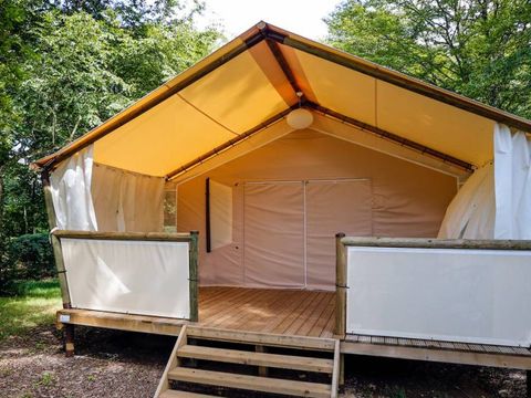 CANVAS AND WOOD TENT 4 people - Lodge Maassai - 2 rooms 4