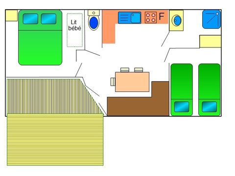 MOBILE HOME 4 people - Pacific